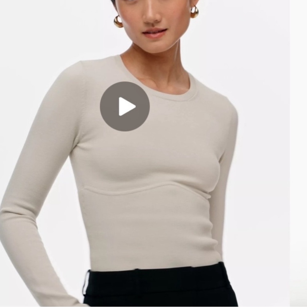 Babaton Refinery Sculpt Knit Shirt